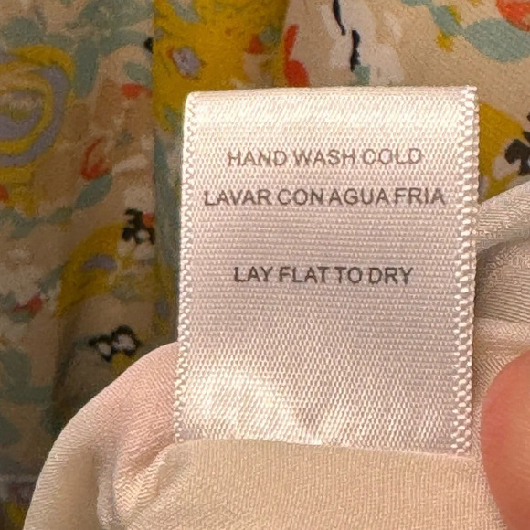 🌻UNDER SKIES Spaghetti Strap Floral Dress Women’s size Small Summer Feminine - Picture 8 of 12